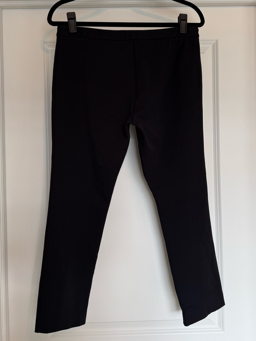 Theory Classic Skinny Pants in Solid Black | 10 - Picture 4 of 9